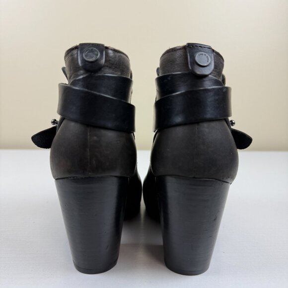 Rag & Bone Harrow Leather Ankle Boots - Picture 6 of 14